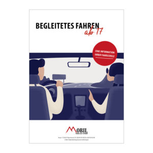 Infoflyer "Begleitetes Fahren ab 17"