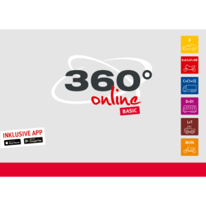 Lernsoftware 360° online Basic, Deutsch, alle Klassen