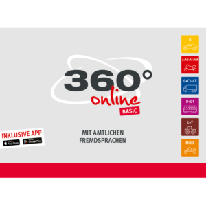 Lernsoftware 360° online Basic, alle Fremdsprachen, alle Klassen