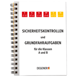 Kontrollkärtchen-Heft Klasse A und B im Pocket-Format